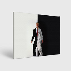 Холст прямоугольный Eminem: Black & White, цвет: 3D-принт
