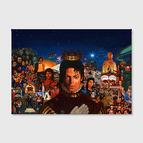 Картина прямоугольная Michael Jackson: Pop King / 3D-принт – фото 2