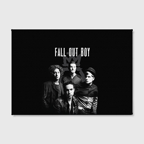 Картина прямоугольная Fall out boy band / 3D-принт – фото 2