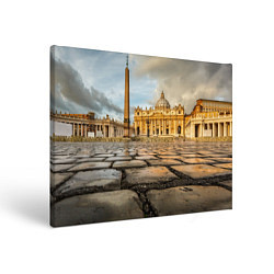 Картина прямоугольная Площадь святого Петра
