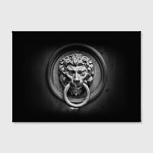 Картина прямоугольная Скульптура льва / 3D-принт – фото 2