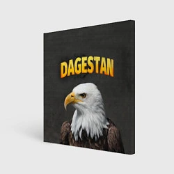 Холст квадратный Dagestan Eagle, цвет: 3D-принт