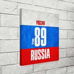 Холст квадратный Russia: from 89, цвет: 3D-принт — фото 2