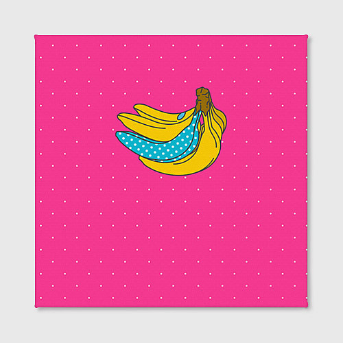 Картина квадратная Банан 2 / 3D-принт – фото 2