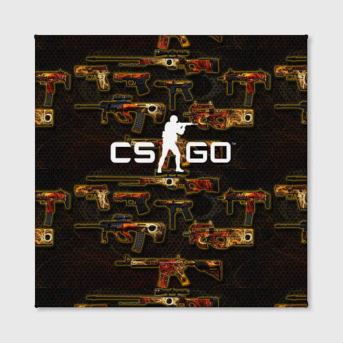 Картина квадратная Counter-Strike Global Offensive / 3D-принт – фото 2