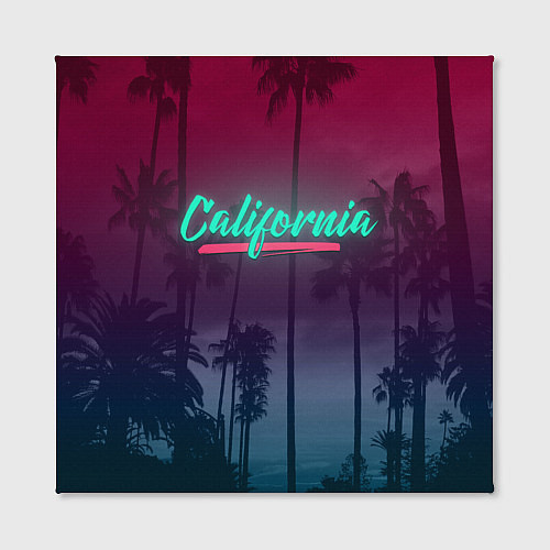 Картина квадратная California / 3D-принт – фото 2