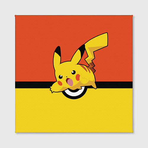 Картина квадратная Pikachu / 3D-принт – фото 2