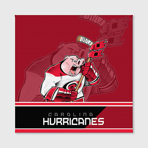 Картина квадратная Carolina Hurricanes / 3D-принт – фото 2