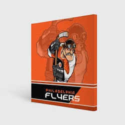Холст квадратный Philadelphia Flyers, цвет: 3D-принт