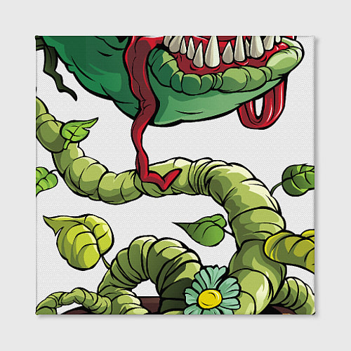 Картина квадратная Plants vs zombies / 3D-принт – фото 2