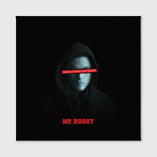 Картина квадратная Mr Robot / 3D-принт – фото 2