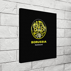 Холст квадратный Borussia Dortmund, цвет: 3D-принт — фото 2