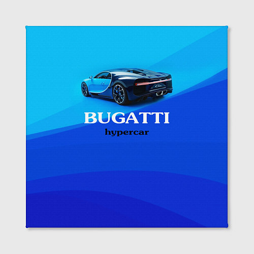 Картина квадратная Bugatti hypercar / 3D-принт – фото 2