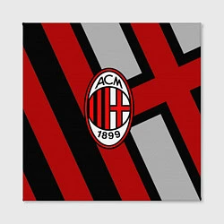 Холст квадратный Milan FC 1899, цвет: 3D-принт — фото 2