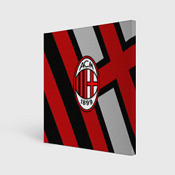 Холст квадратный Milan FC 1899, цвет: 3D-принт