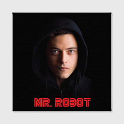 Холст квадратный Mr. Robot, цвет: 3D-принт — фото 2
