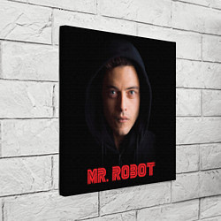 Холст квадратный Mr. Robot, цвет: 3D-принт — фото 2