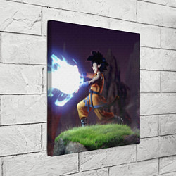 Холст квадратный KameHameha, цвет: 3D-принт — фото 2