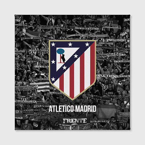 Картина квадратная Атлетико Мадрид / 3D-принт – фото 2