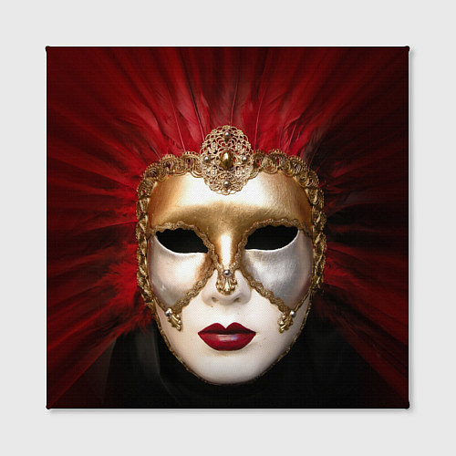 Картина квадратная Венецианская маска / 3D-принт – фото 2