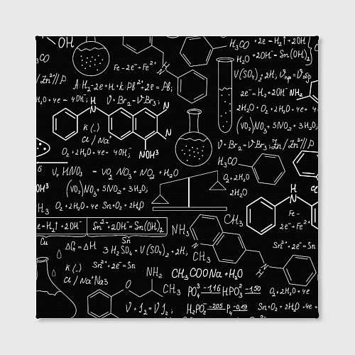 Картина квадратная Химия / 3D-принт – фото 2