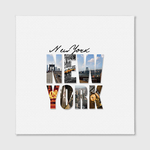 Картина квадратная Панорамы Нью Йорка / 3D-принт – фото 2