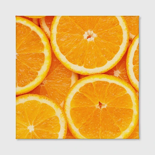 Картина квадратная Апельсинка / 3D-принт – фото 2