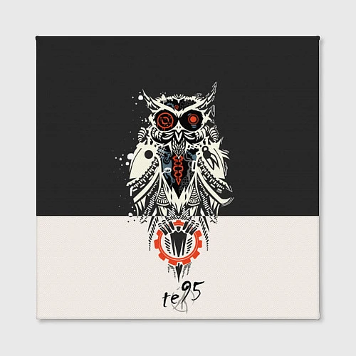 Картина квадратная TDD Owl 95 / 3D-принт – фото 2