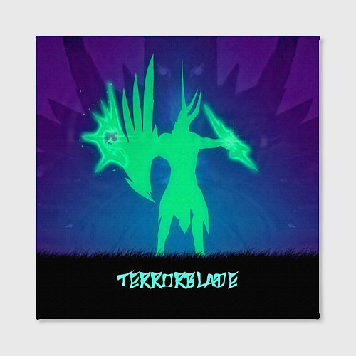 Картина квадратная Terrorblade Rage / 3D-принт – фото 2