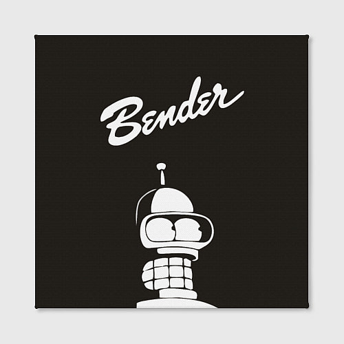 Картина квадратная Bender Retro / 3D-принт – фото 2