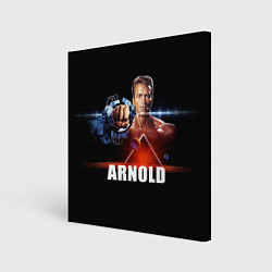 Холст квадратный Iron Arnold, цвет: 3D-принт