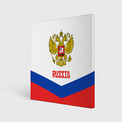 Холст квадратный Russia Hockey Team, цвет: 3D-принт