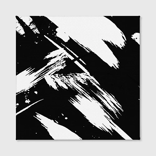 Картина квадратная Чёрно-белый / 3D-принт – фото 2