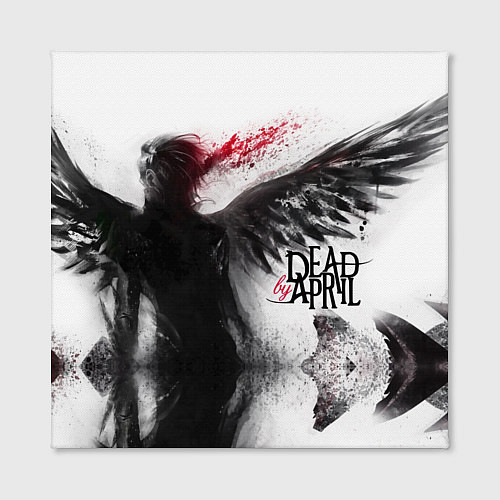 Картина квадратная Dead by April: Black angel / 3D-принт – фото 2