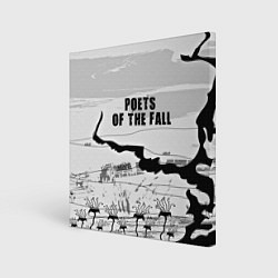 Холст квадратный Poets of the Fall, цвет: 3D-принт