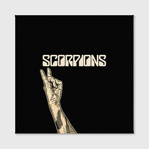 Картина квадратная Scorpions Rock / 3D-принт – фото 2