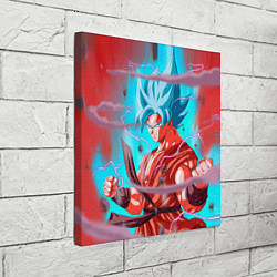Холст квадратный Goku Strength, цвет: 3D-принт — фото 2