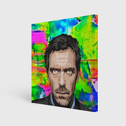 Холст квадратный House MD: Colour Art, цвет: 3D-принт