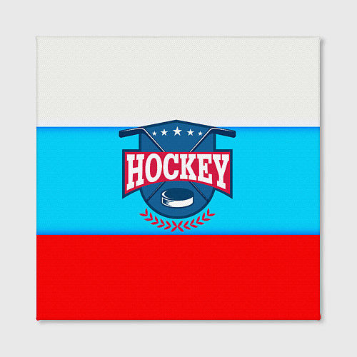 Картина квадратная Hockey Russia / 3D-принт – фото 2