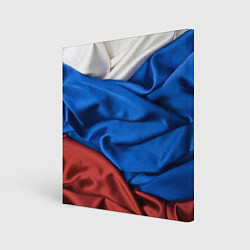 Картина квадратная Российский Триколор