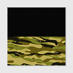 Холст квадратный Лесной Камуфляж, цвет: 3D-принт — фото 2