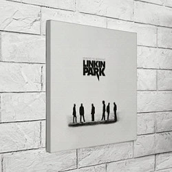 Холст квадратный Группа Linkin Park, цвет: 3D-принт — фото 2