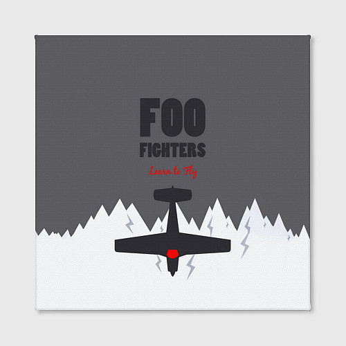 Картина квадратная Foo Fighters: Learn to fly / 3D-принт – фото 2