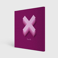 Картина квадратная The XX: Purple