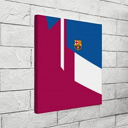 Холст квадратный FC Barcelona 2018, цвет: 3D-принт — фото 2