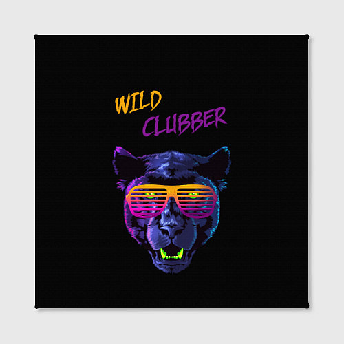 Картина квадратная Wild Clubber / 3D-принт – фото 2