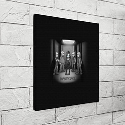 Холст квадратный Evanescence Band, цвет: 3D-принт — фото 2