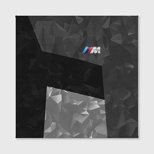 Картина квадратная BMW: Black Design / 3D-принт – фото 2