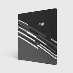 Холст квадратный BMW: Sport Line, цвет: 3D-принт