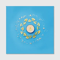 Холст квадратный Кислый лимончик, цвет: 3D-принт — фото 2